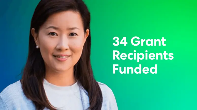 34 grant recipients funded