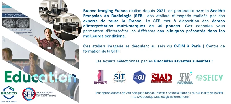 SFR BRACCO IMAGING FRANCE ATELIERS IMAGERIE CAS CLINIQUES