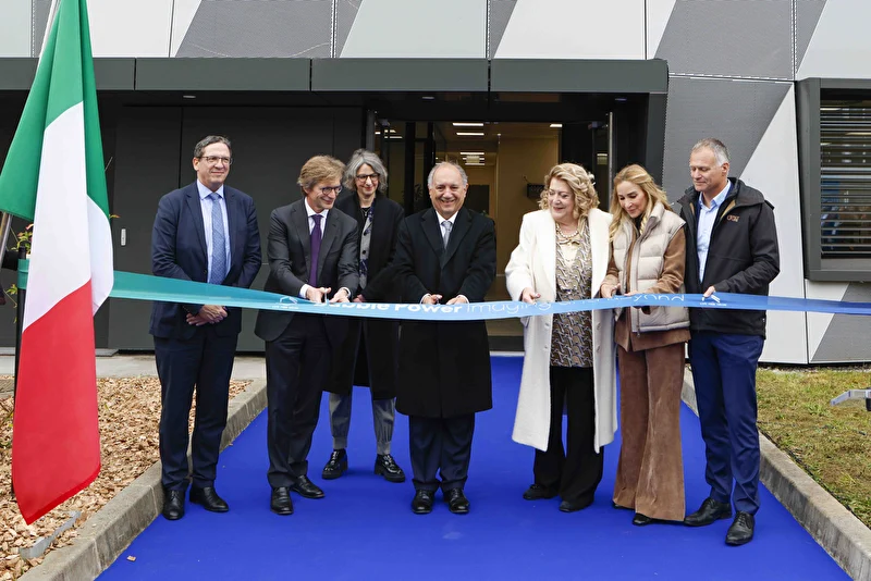 Bracco Hexagon Inauguration with Fulvio Renoldi and Diana Bracco